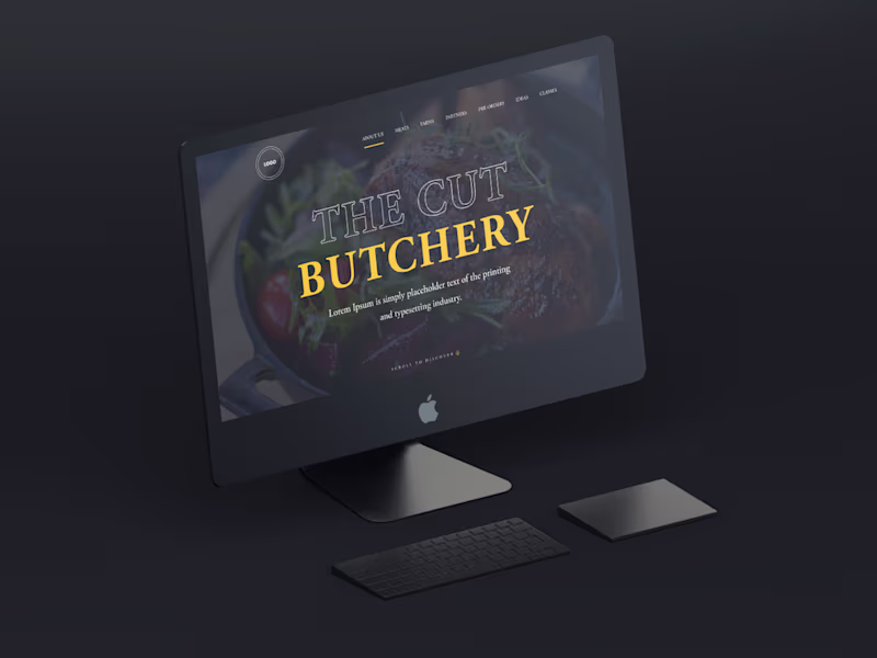 Cover image for Restaurant Website Designs - 3 in 1 Pack