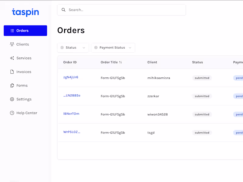 Cover image for Internal Dashboard
