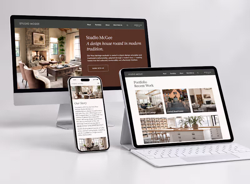 Cover image for Squarespace Interior Design & Development