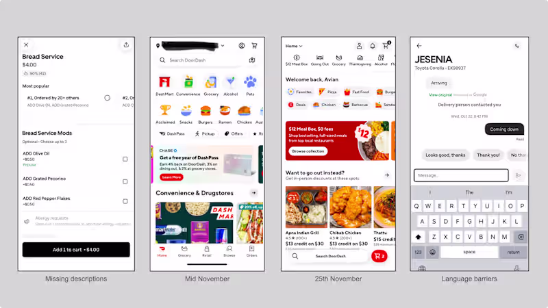 Cover image for End-to-End Accessibility Barriers Experienced by Blind and Low Vision Users in Online Food Ordering