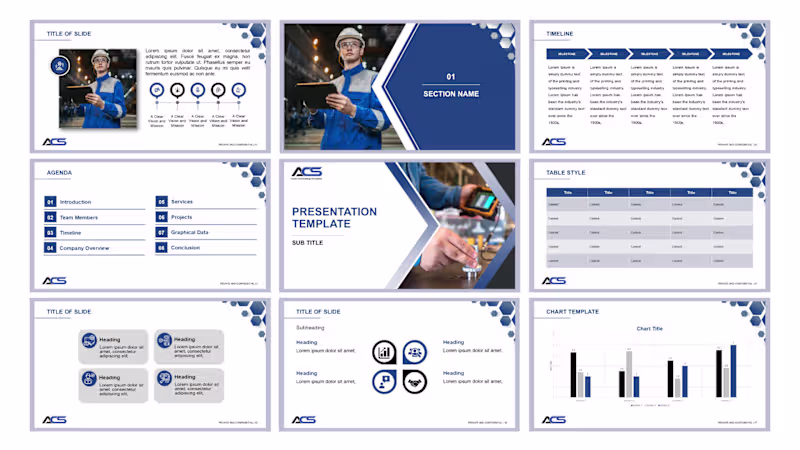 Cover image for Designed a custom PowerPoint master