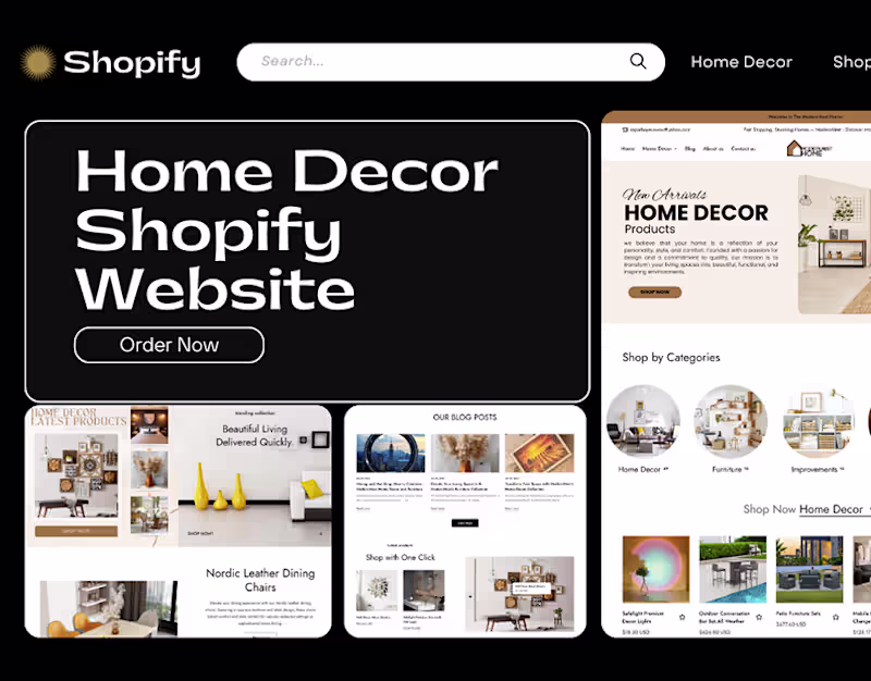 Cover image for Home Decor Professional  Shopify