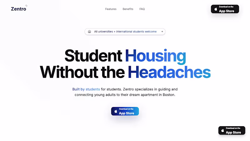 Cover image for I designed and built Zentro’s