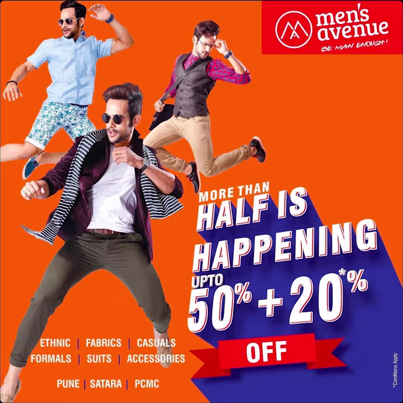 Cover image for Men's Avenue - Campaign Shoot.

Multi-format