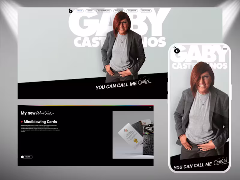 Cover image for Gaby Castellanos | Webflow Landing Page