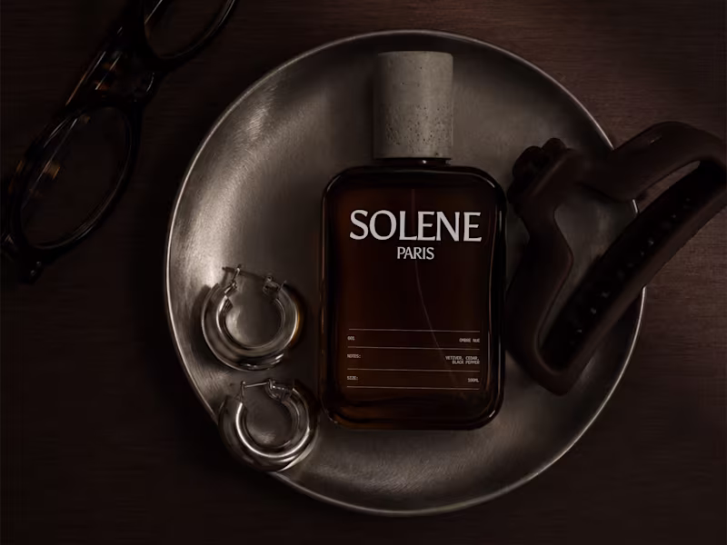 Cover image for SOLENE Paris Visual Identity & Packaging Design