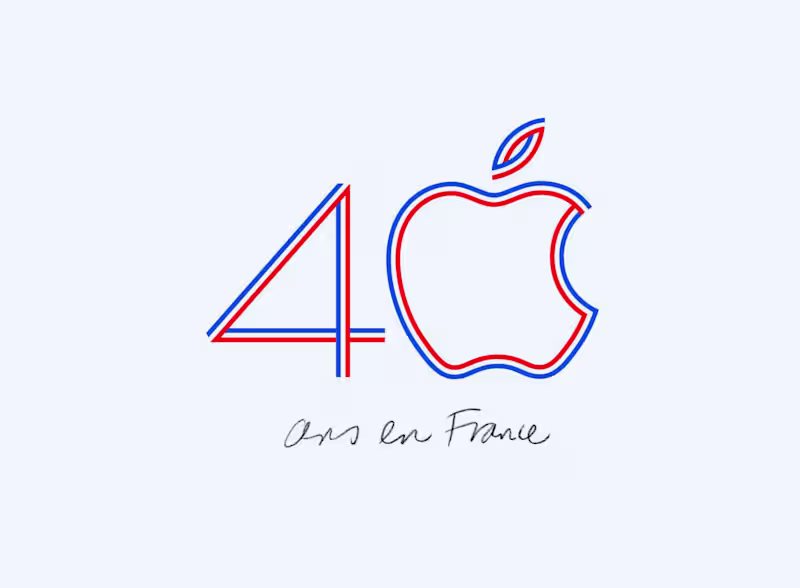 Cover image for Apple: 40 ans en France