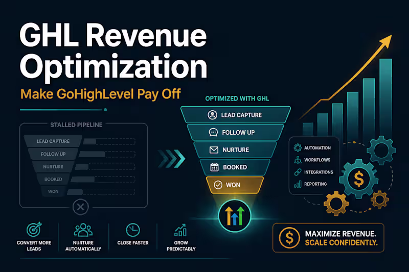 Cover image for GHL Account Not Producing Revenue