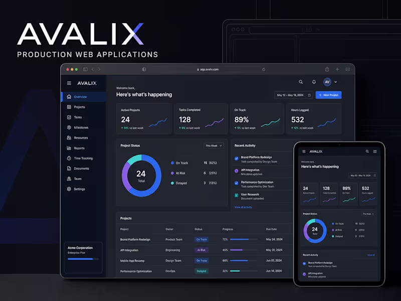 Cover image for Production Web Applications — Responsive