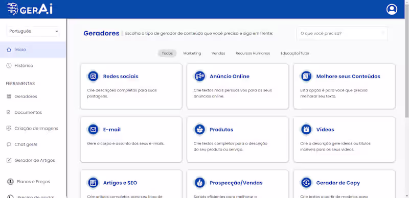 Cover image for A trilingual AI content generation platform featuring custom...