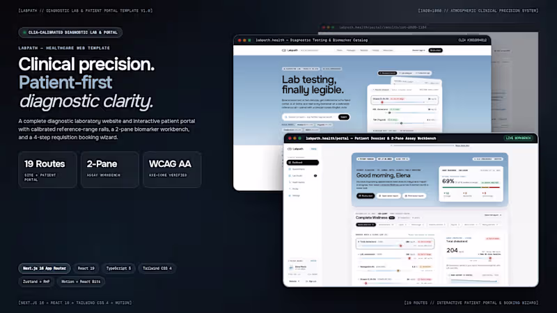Cover image for Production-Ready Next.js & TypeScript SaaS Web App UI
