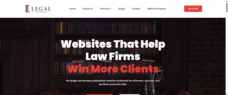 Cover image for Law Firm Website Care + AI Visibility (Monthly)