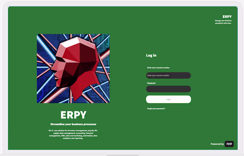 Cover image for Custom ERP System for Streamlining Industry Operations