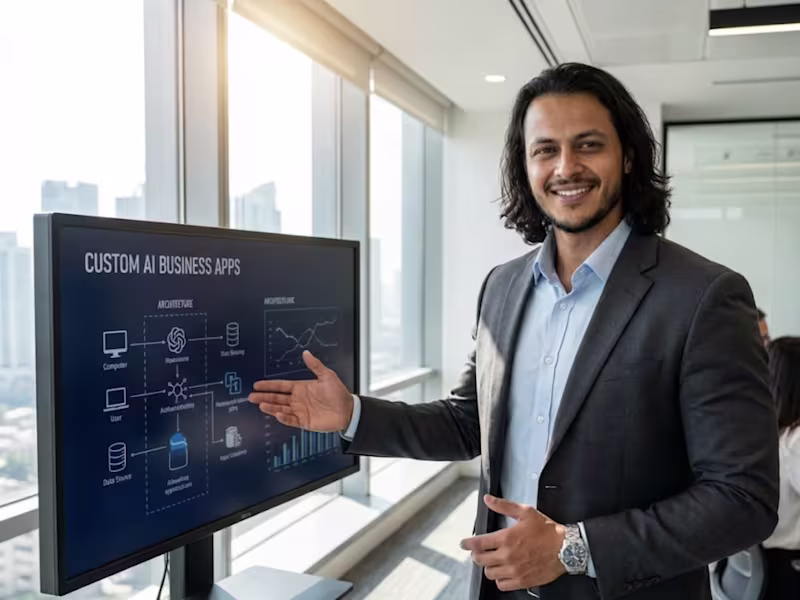 Cover image for Custom AI Business Apps and Secure Proprietary Framework Build
