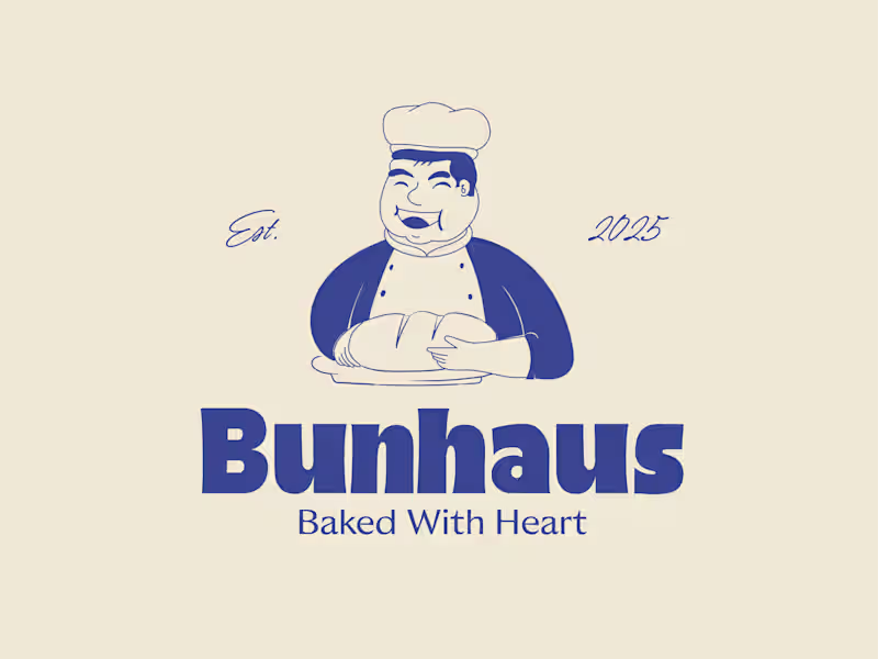 Cover image for Bunhaus - Bakery Brand Identity & Packaging Design