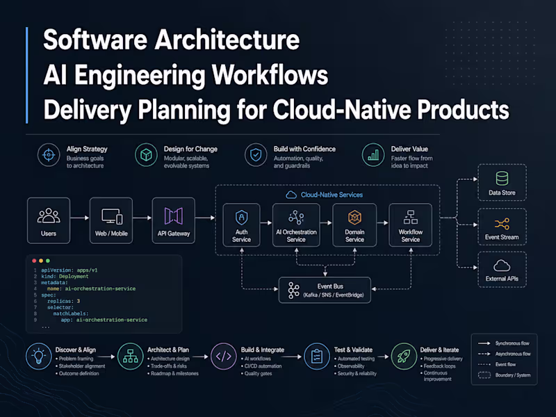 Cover image for Software Architecture & AI Engineering Workflow Consulting