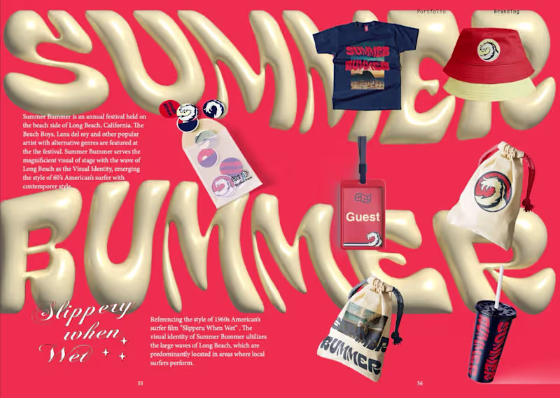 Cover image for Summer Bummer — Summer Festival | Identity Visual & collaterals
