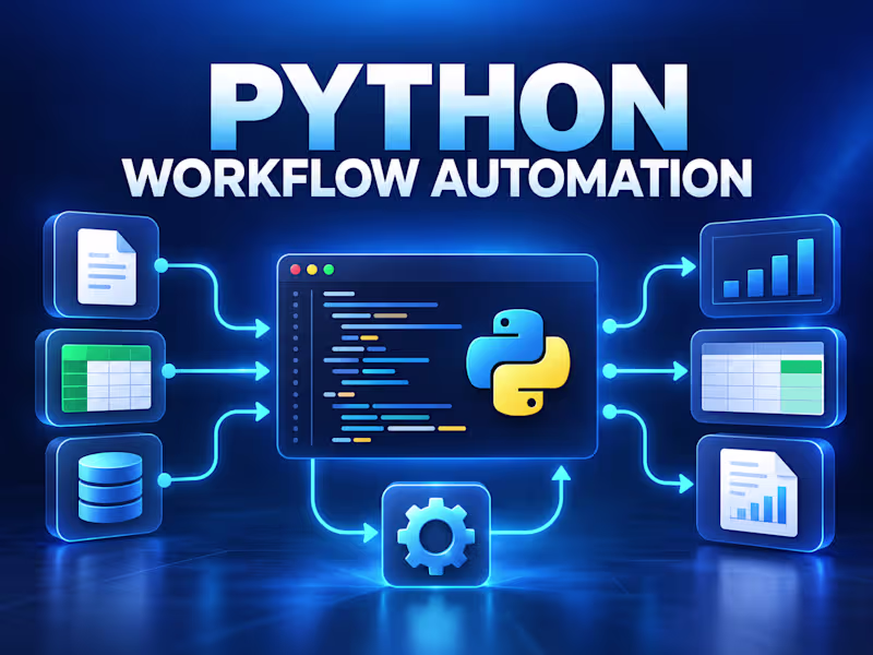 Cover image for Python Workflow Automation