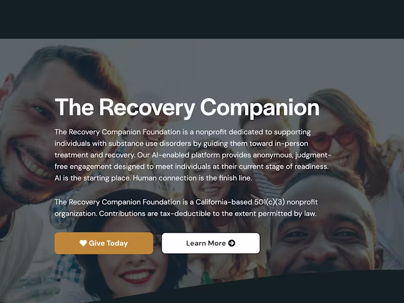 Cover image for The Recovery Companion – The Recovery Companion Foundation is a…