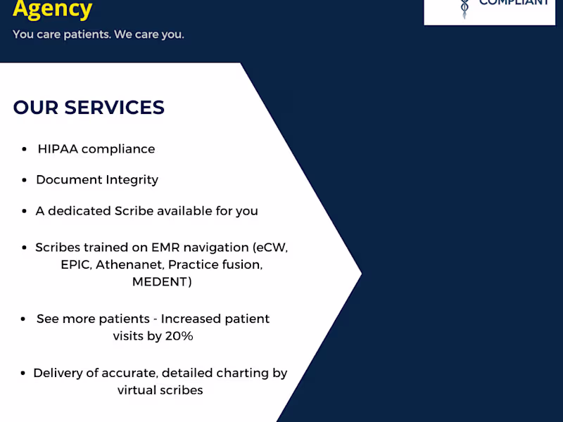 Cover image for Virtual medical scribe