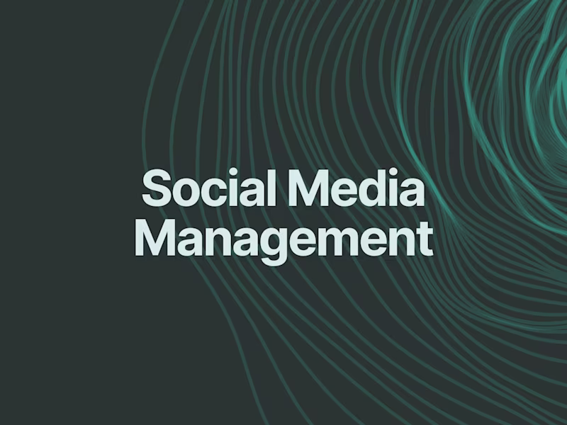 Cover image for Social Media Management