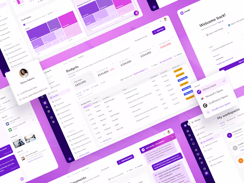 Cover image for UI UX design for web app