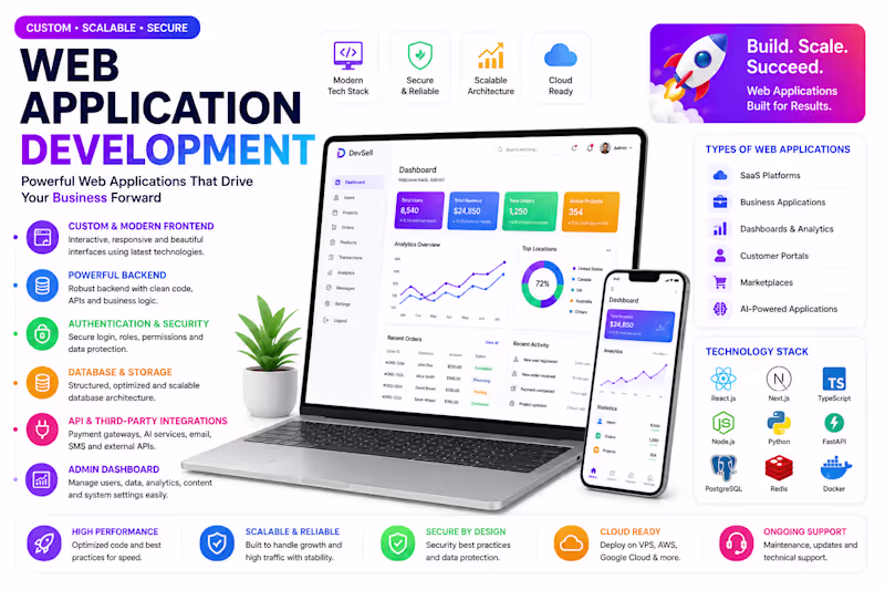 Cover image for Web Application Development
