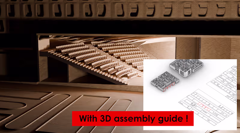 Cover image for Laser Cut Ready Files for Architecture Models — Fast Delivery