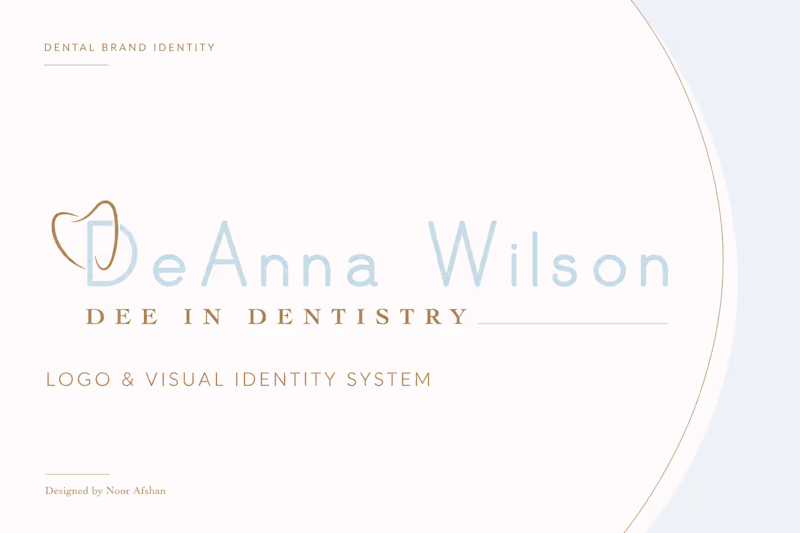 Cover image for DeAnna Wilson Dental Brand Identity