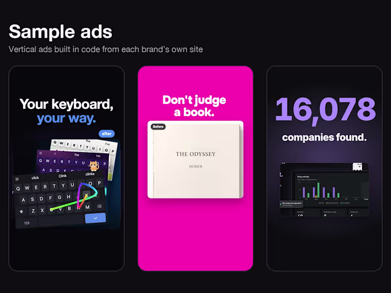 Cover image for 2 Video Ads for Your Startup in 3 Days
