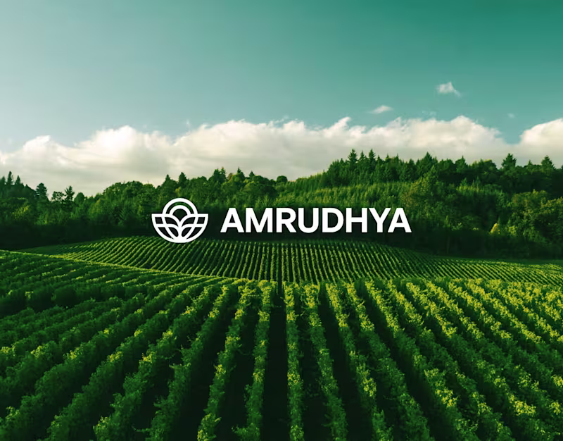 Cover image for Amrudhya | Agriculture Export Logo Design