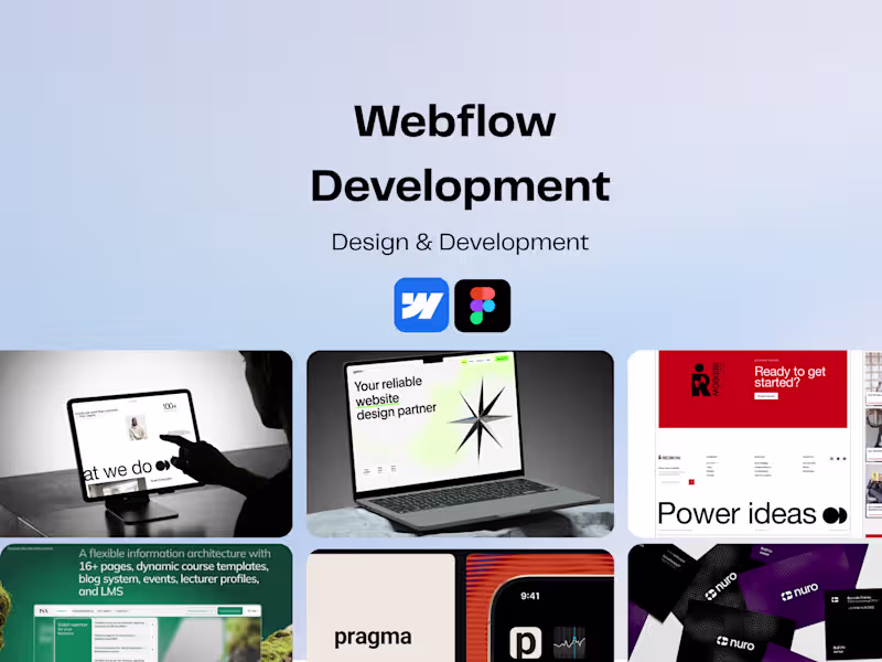 Cover image for Webflow Development