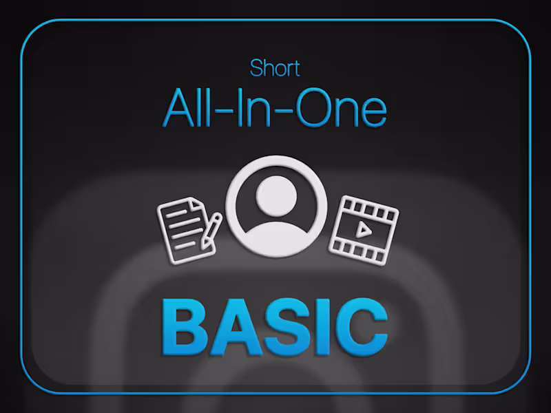 Cover image for Short - All-In-One - Basic