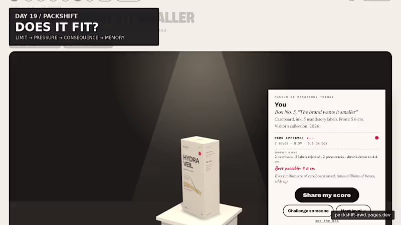 Cover image for Packaging looks like graphic design.