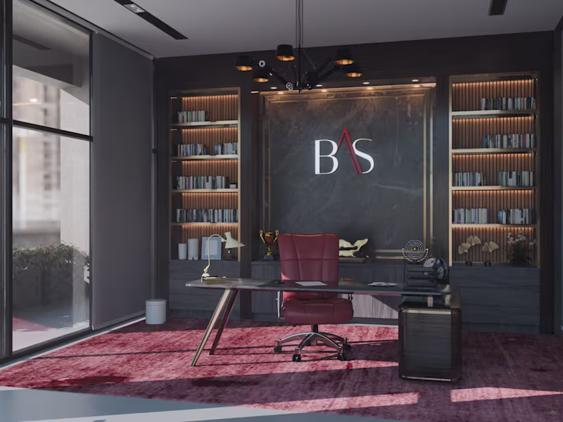 Cover image for ArchViz: Contemporary Open-Plan Office Design High-impact co...