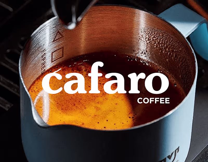 Cover image for Cafaro Coffee branding :: Behance