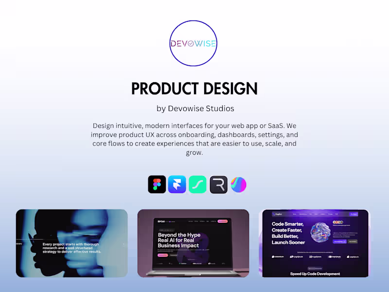 Cover image for Product Design Sprint — One Week, One Flow