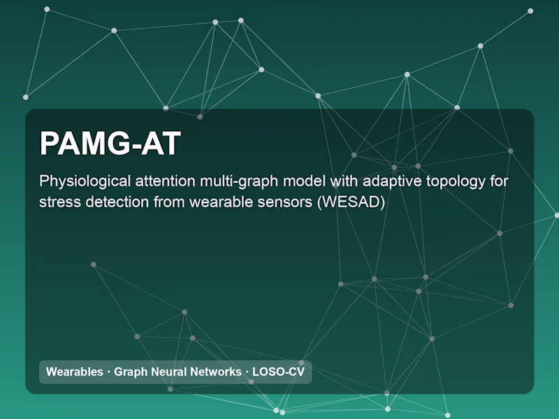 Cover image for PAMG-AT: Graph Neural Network for Wearable Stress Detection