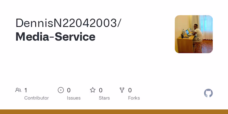 Cover image for Media Upload Micro-Service