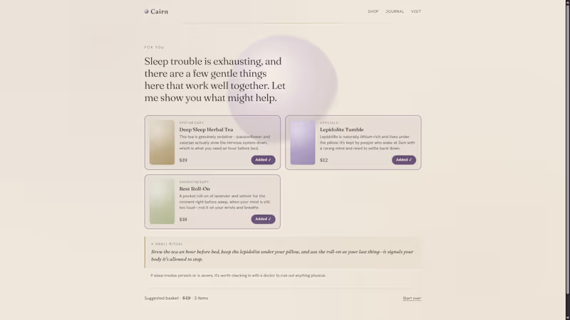 Cover image for AI Advisor for Your Website