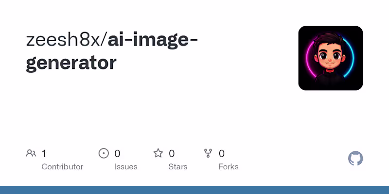 Cover image for Stable Diffusion Image Generator Web App