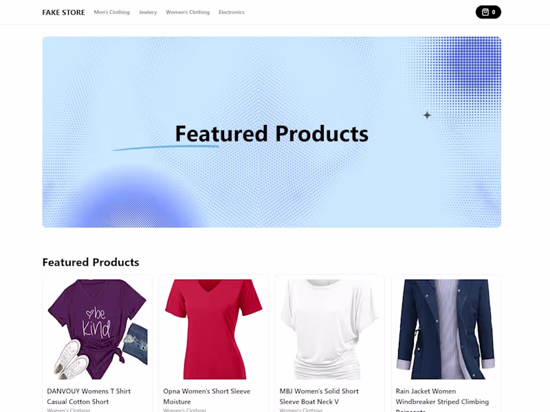 Cover image for E-commerce Website & Dashboard