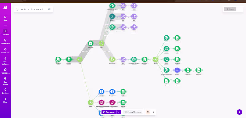 Cover image for AI-Powered Social Media Content Engine
I