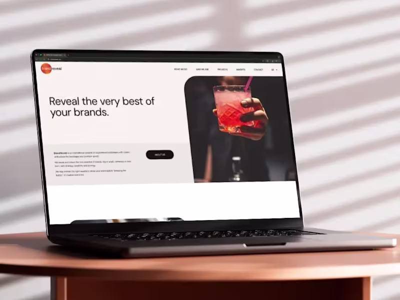 Cover image for Full website for Brand Reveal