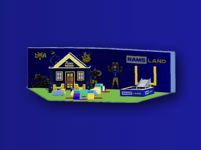 Cover image for LA Rams - Ramsland, Game Day Activation