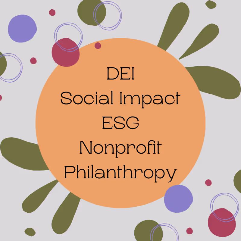 Cover image for Social Impact and DEI Consulting 