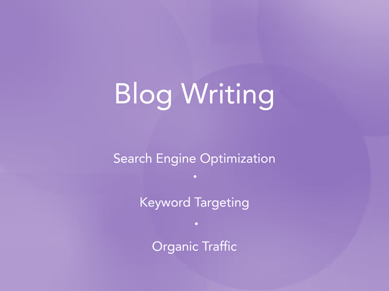 Cover image for SEO-Optimized Blog Content 