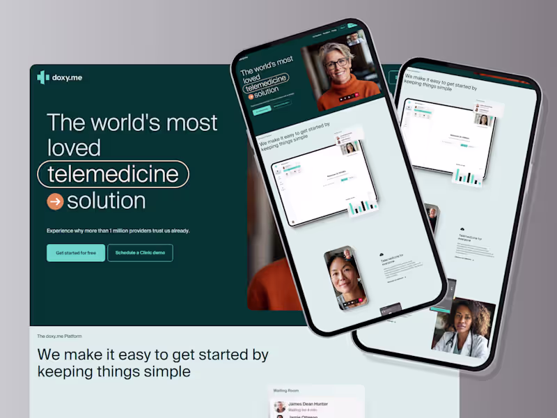 Cover image for Doxy.me Telemedicine Platform Enhancement