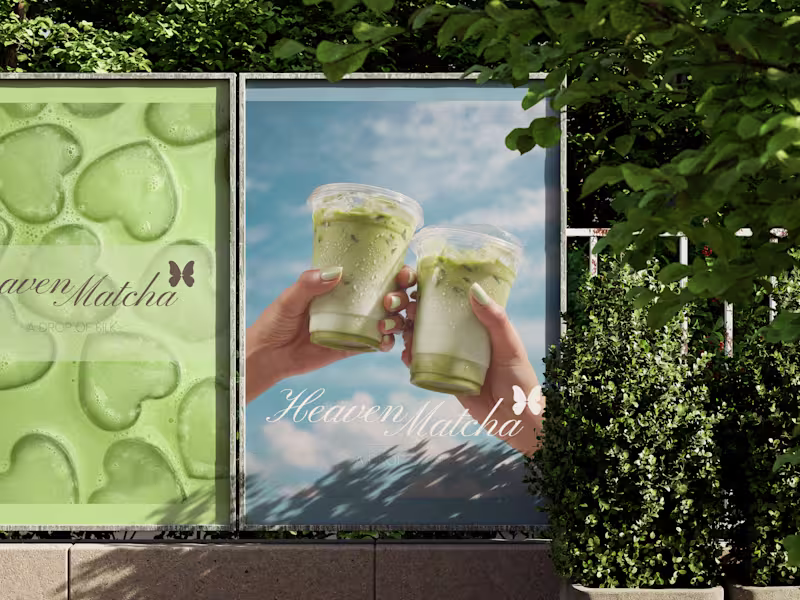 Cover image for Heaven Matcha - Concept Brand Identity