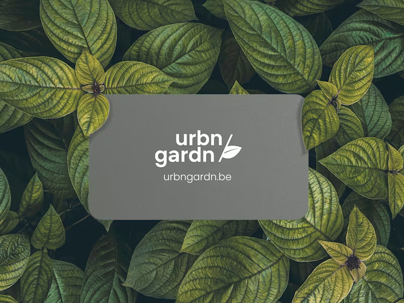 Cover image for Urbn Gardn Visual Identity and Marketing Collaterals